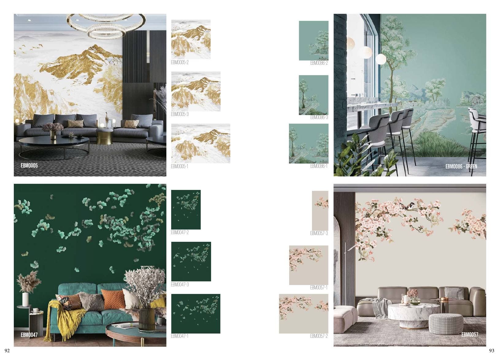 AdaWall Embro Mural — Series EBM0057