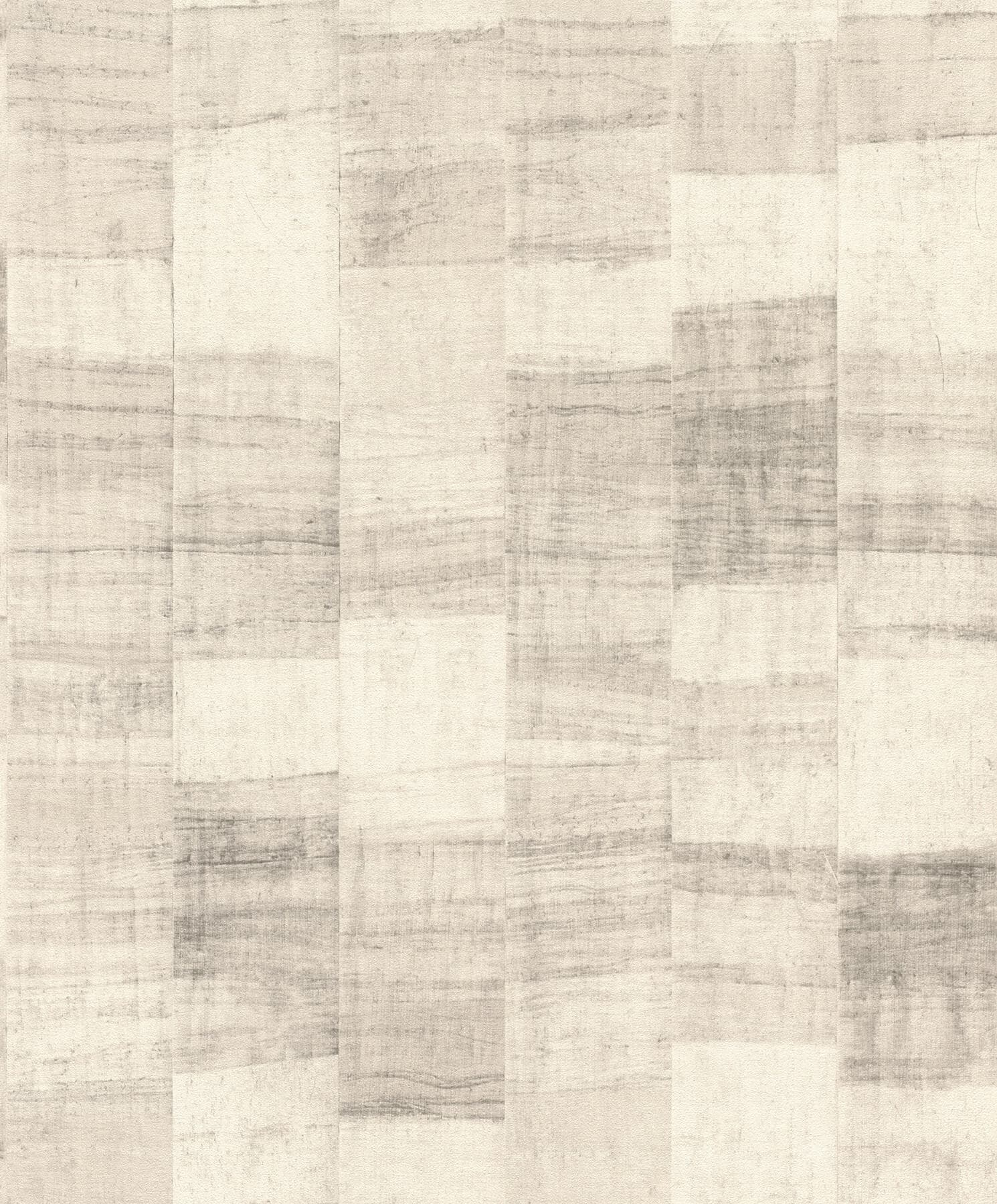 Ivo Grey Block Stripe Wallpaper