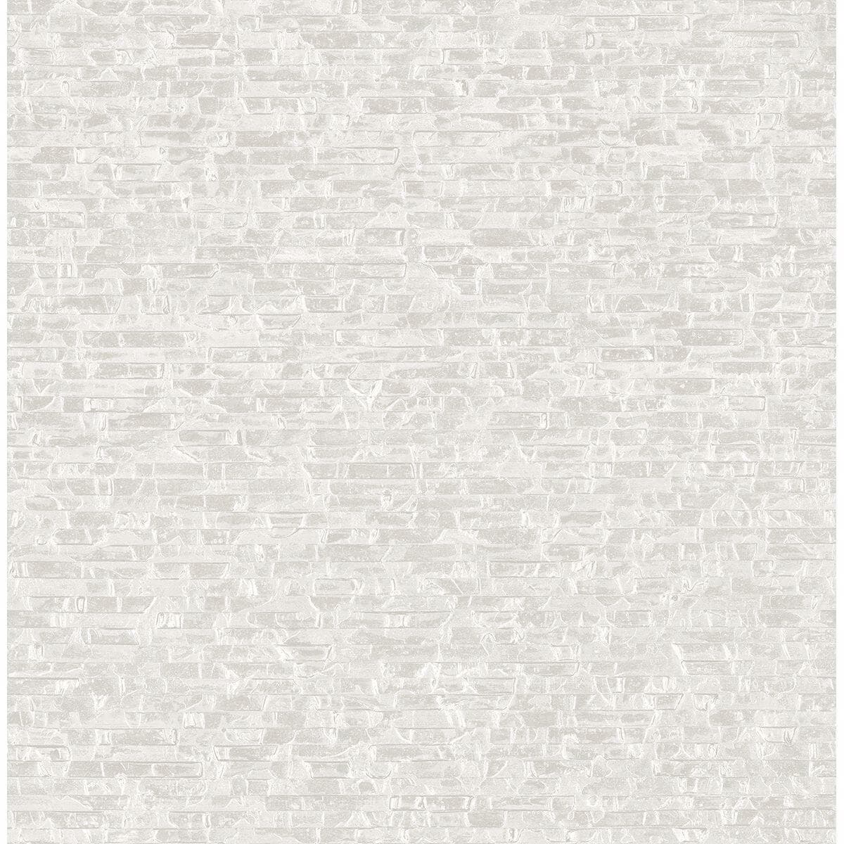 Belvedere Ivory Faux Slate Wallpaper