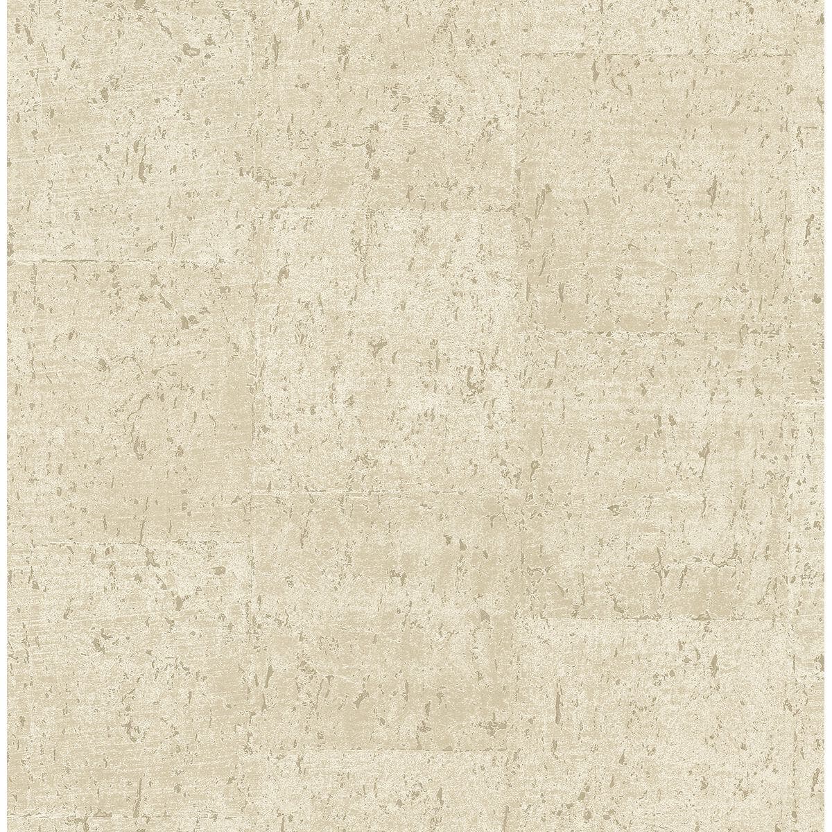 Millau Cream Faux Concrete Wallpaper