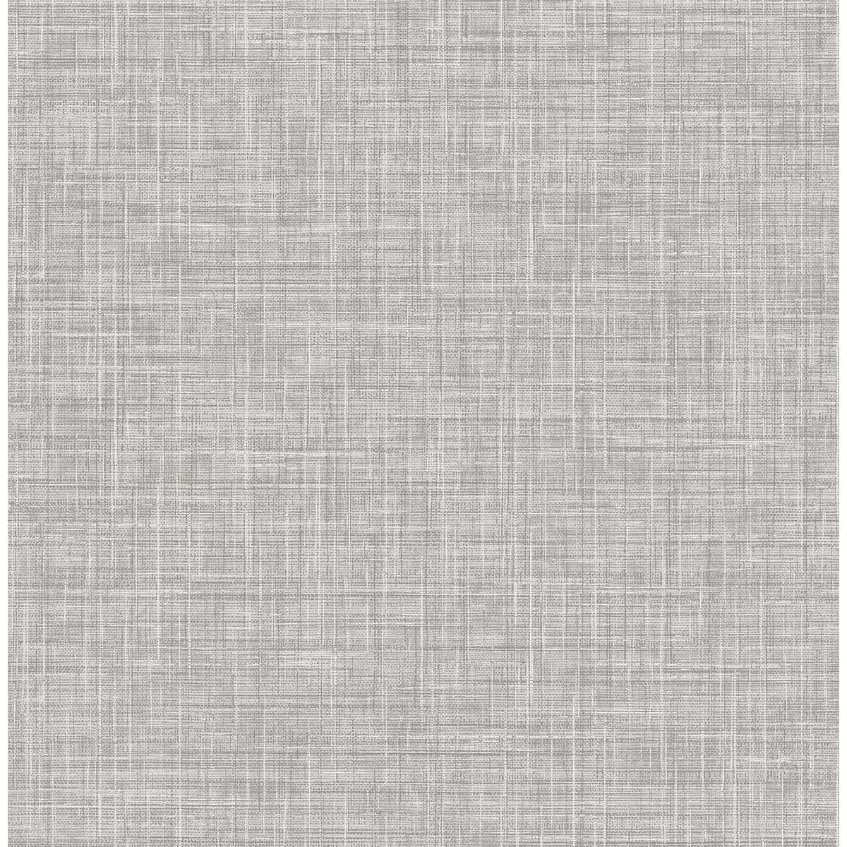 Tuckernuck Grey Linen Wallpaper