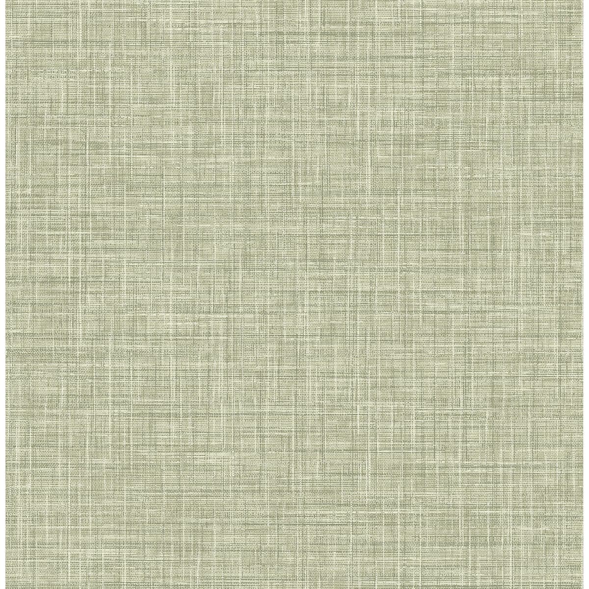 Tuckernuck Green Linen Wallpaper