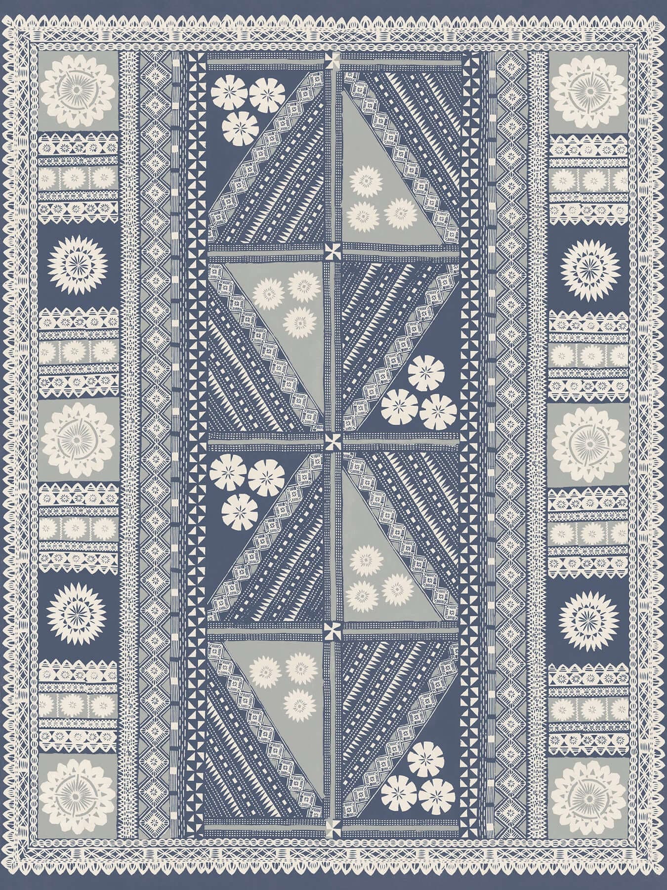 Tapa Mural- Indigo