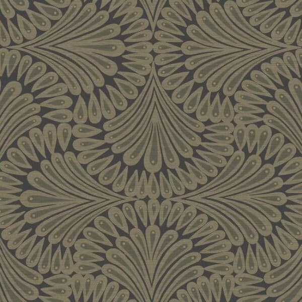 Cabaret Wallpaper- Black/Gold