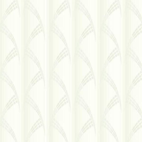 Metropolis Wallpaper- White/Cream
