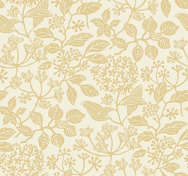 Rowen Honey Botanical Wallpaper