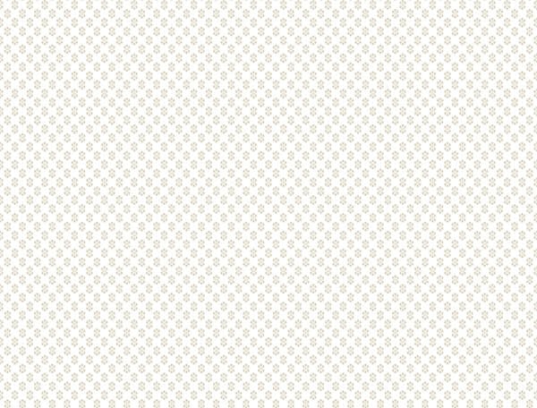 Brioni Beige Floral Stamp Wallpaper