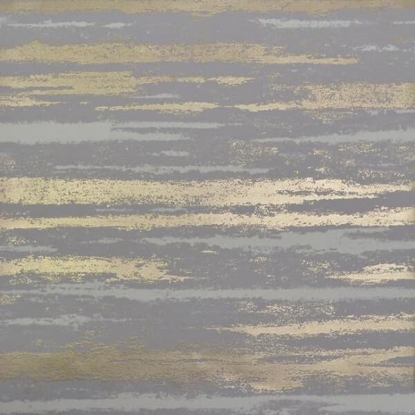 Atmosphere Wallpaper- Grey/Gold