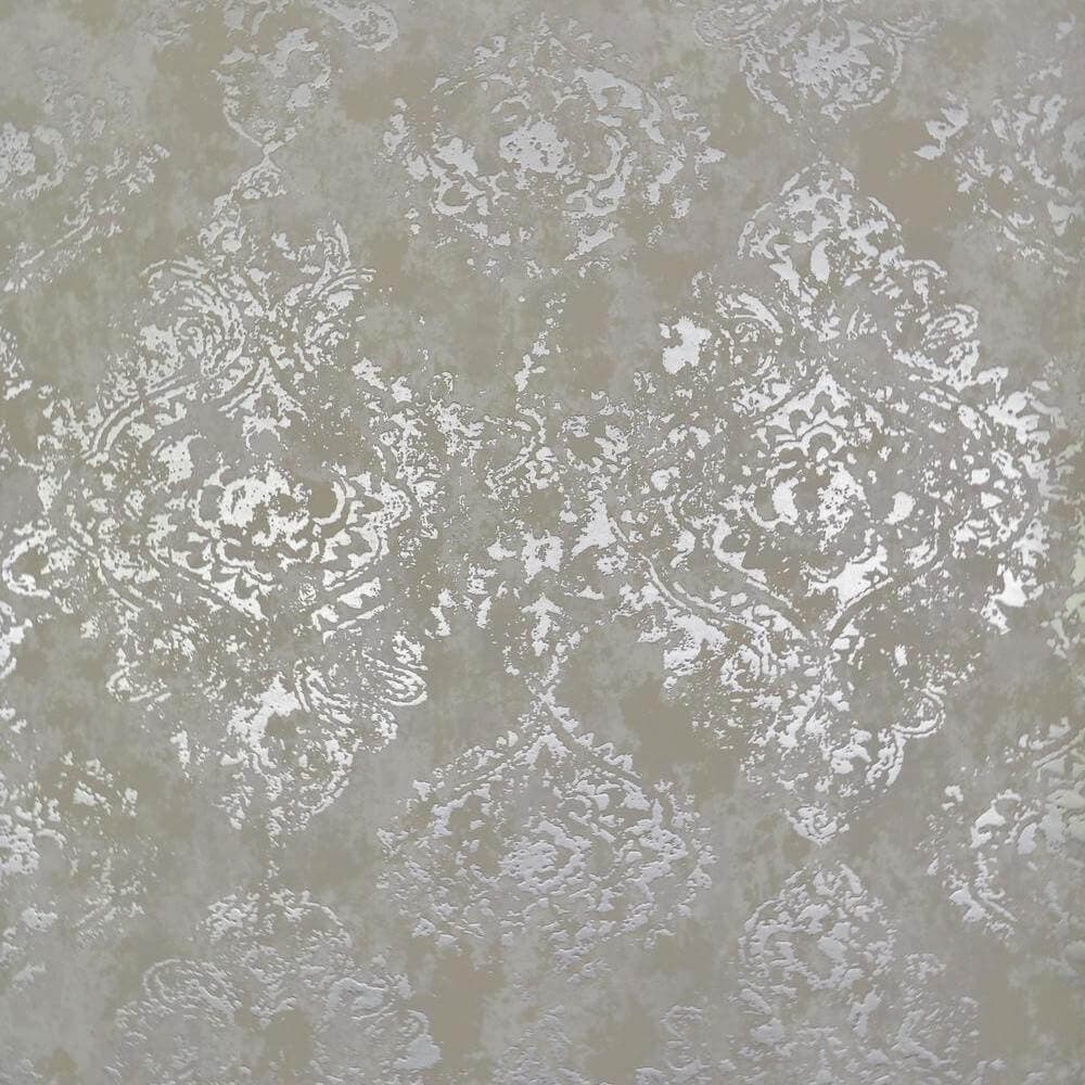Stargazer Wallpaper- White/Silver