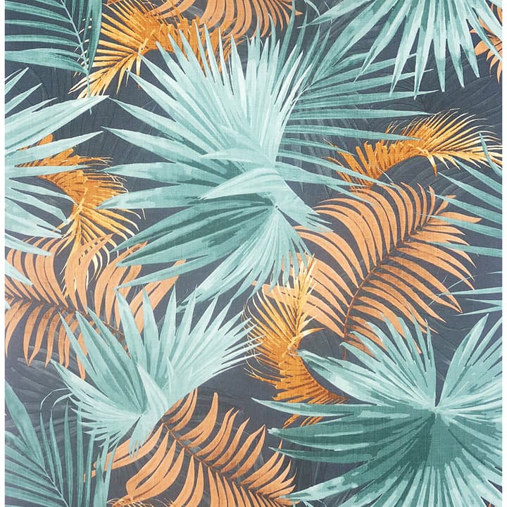 Esau Teal Jungle Palms Wallpaper- Arthouse