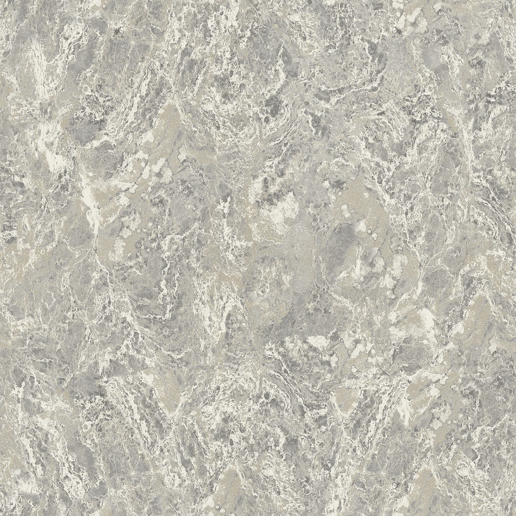 Evonne Charcoal Marble Patina Wallpaper