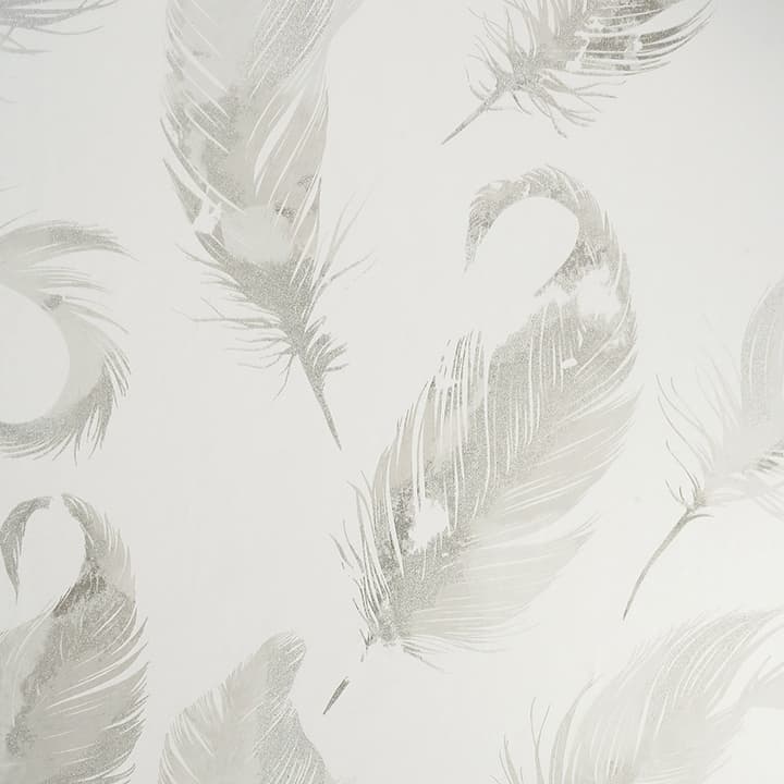 Natsuko Metallic Feathers Wallpaper- Arthouse
