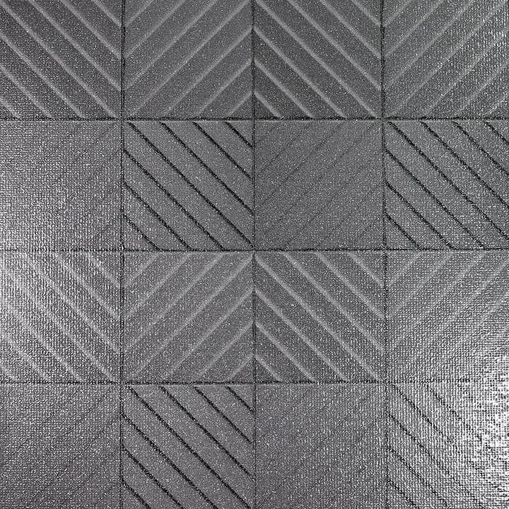 Randall Dark Grey Geometric Wallpaper- Arthouse