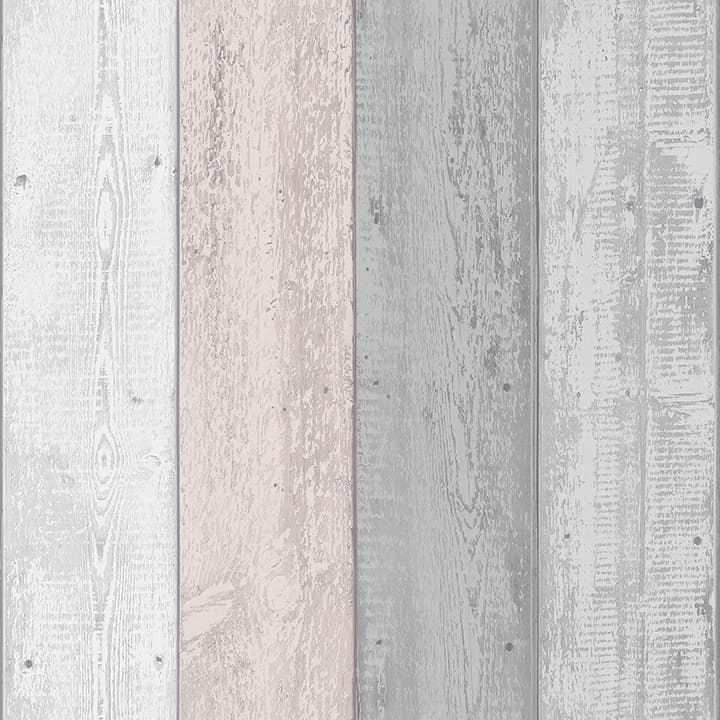 Forrest Blush Wood Plank Wallpaper- Arthouse