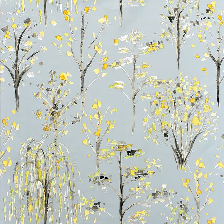 Mayumi Yellow Birch Grove Wallpaper- Arthouse