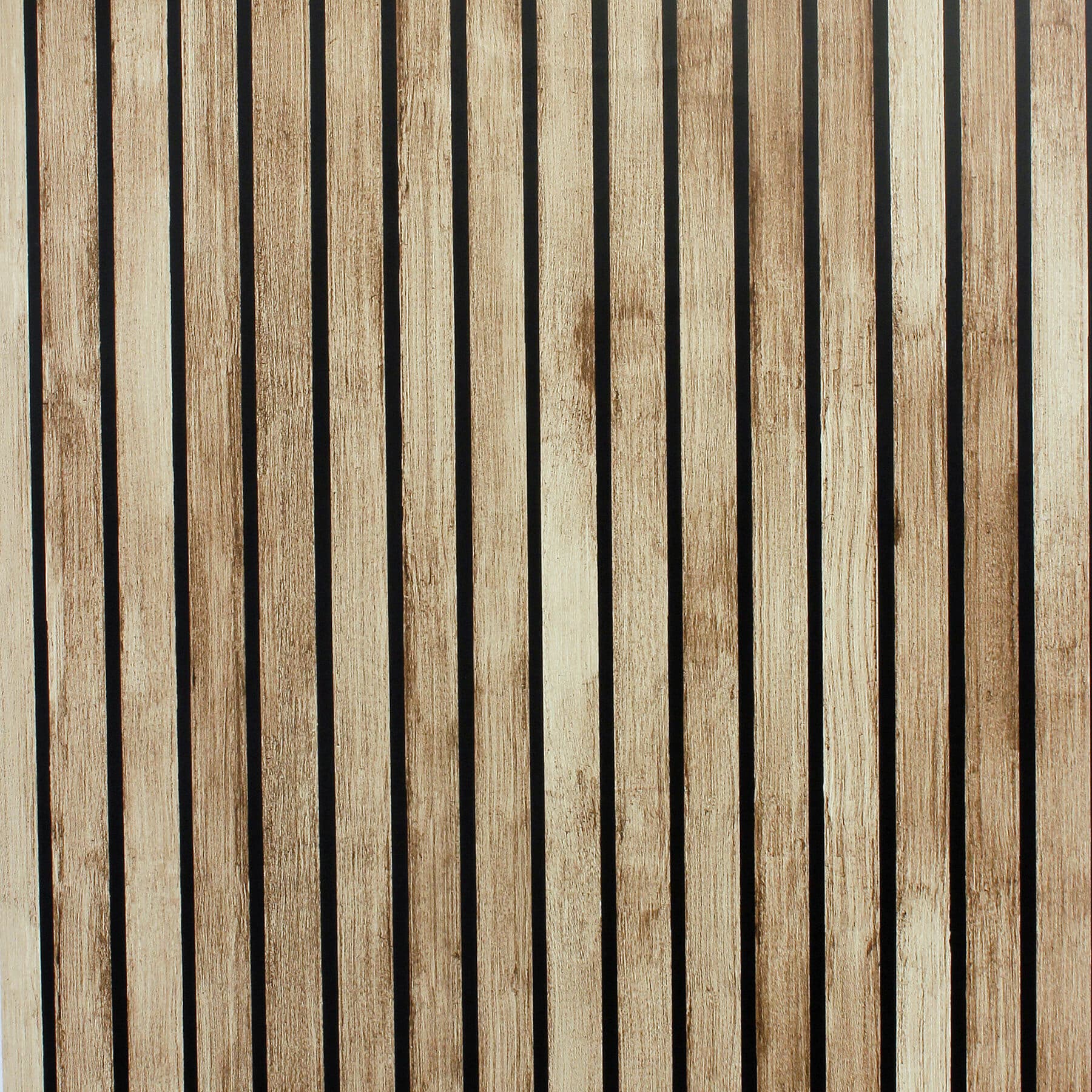 Herman Light Brown Wood Wallpaper