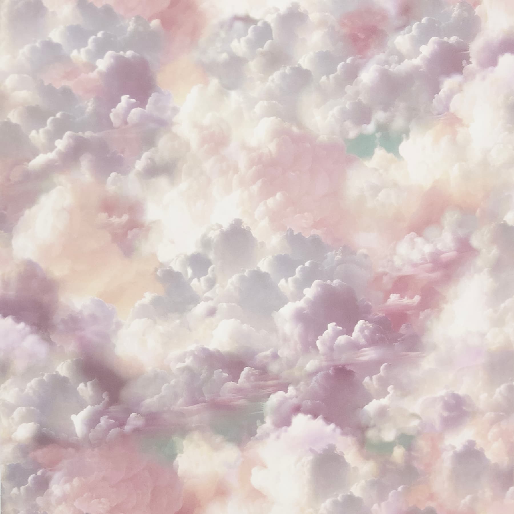 Merryweather Violet Cloudy Skies Wallpaper