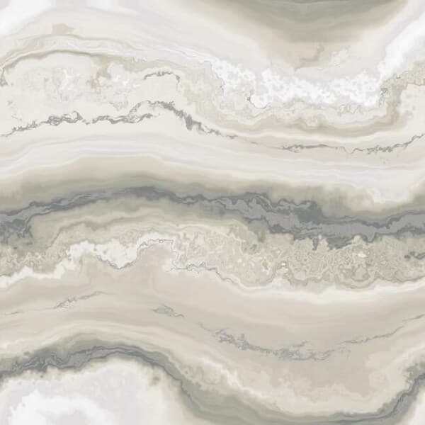Moontide High Performance Wallpaper- White Calcite
