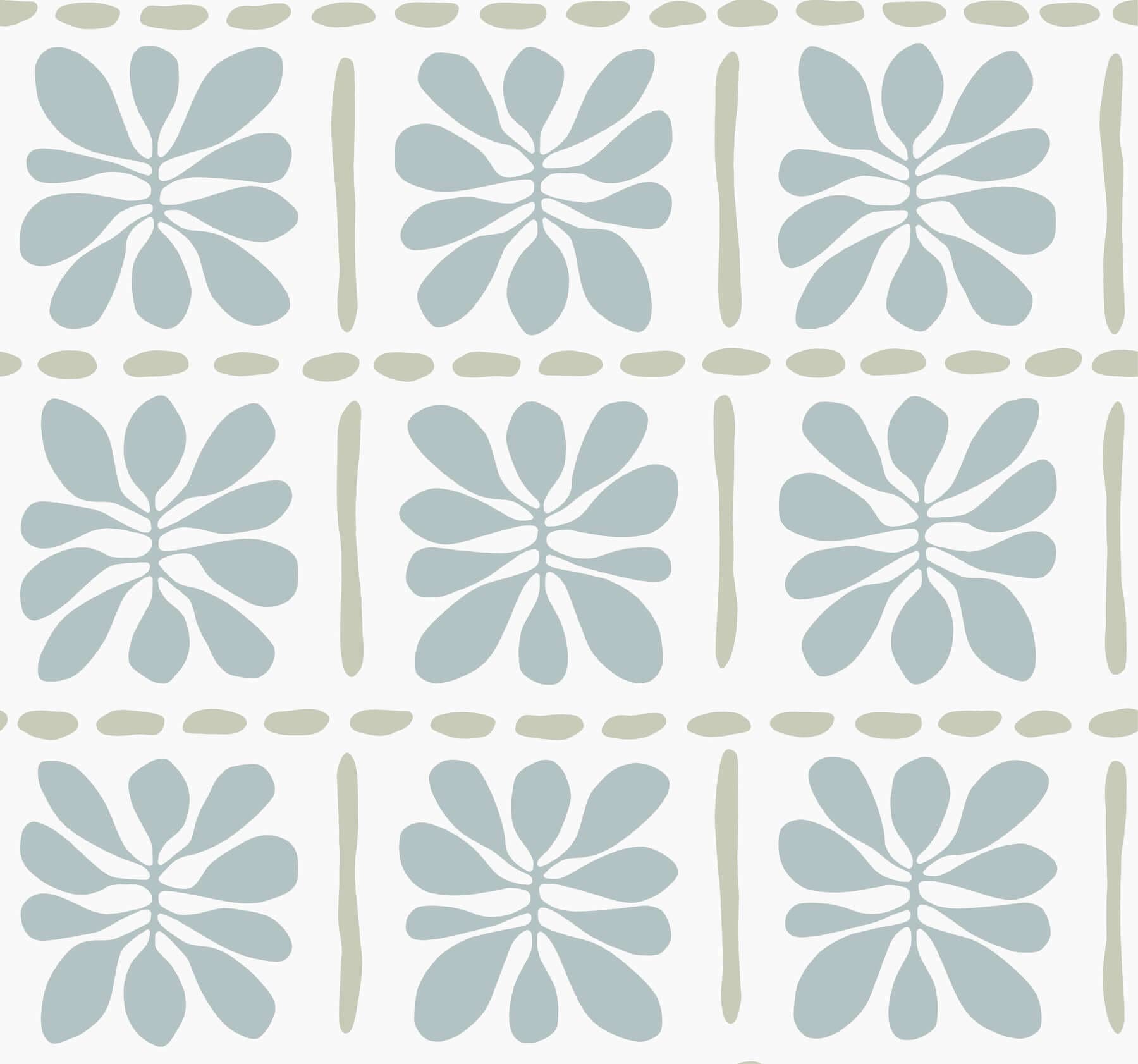 Mimosa Fleur Wallpaper- Mineral