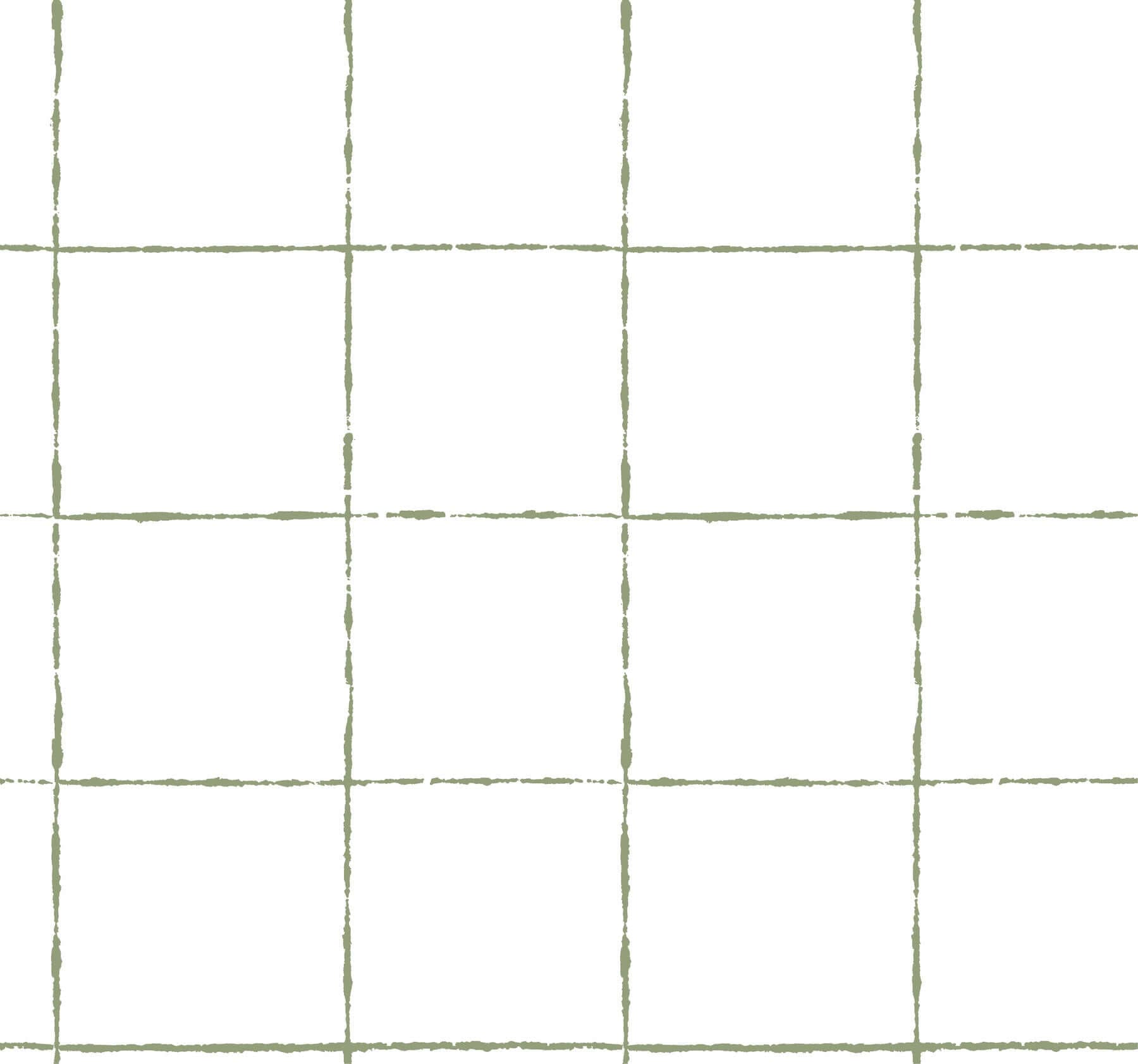 La Vitre Plaid Wallpaper- Leaf