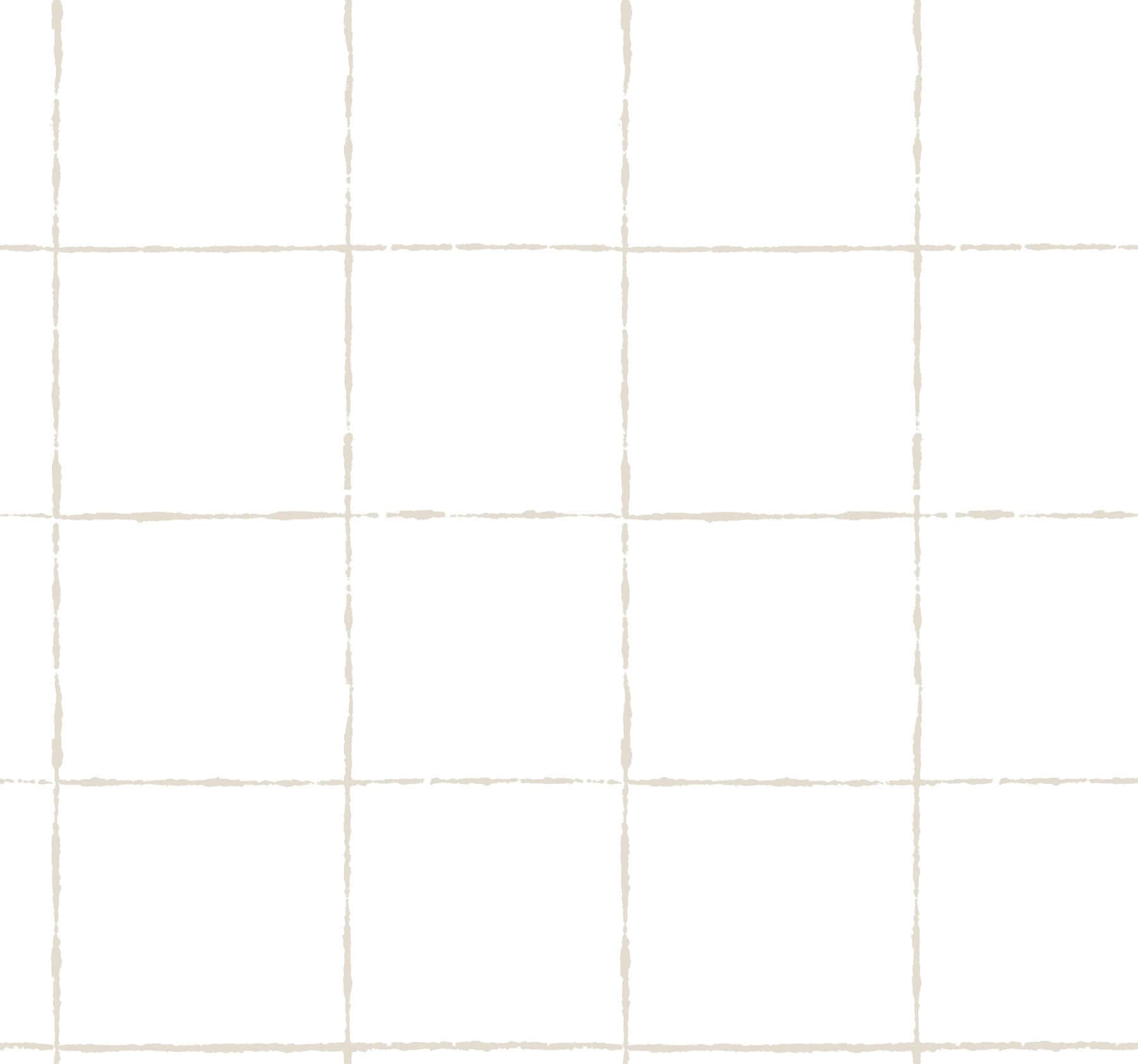 La Vitre Plaid Wallpaper- Graphite