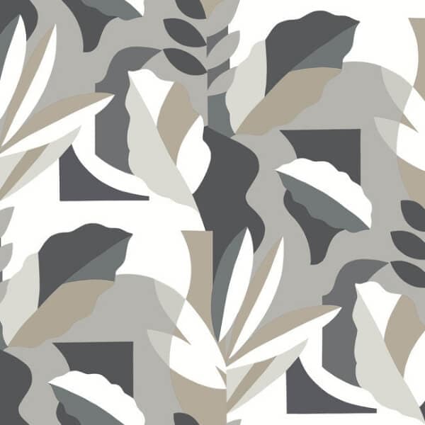 Papier Colle Wallpaper- Black & White