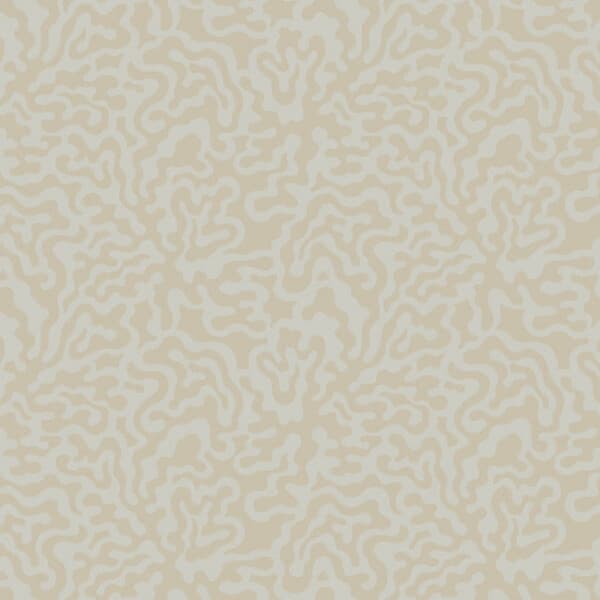 Nebulous Cloud Wallpaper- Grey/Gold