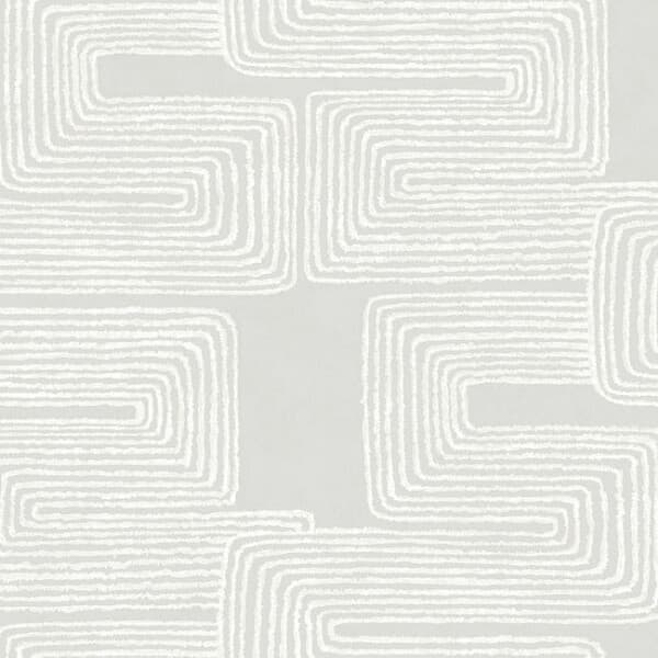 Nikki Chu Zulu Thread Wallpaper- Dove/Pearl