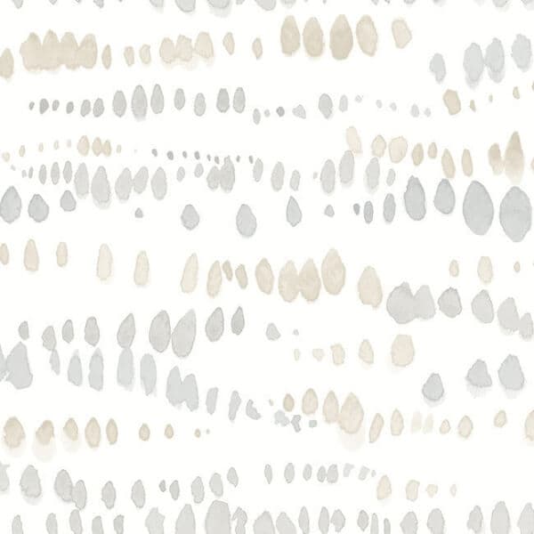 Lisa Audit Dewdrops Wallpaper- Neutral