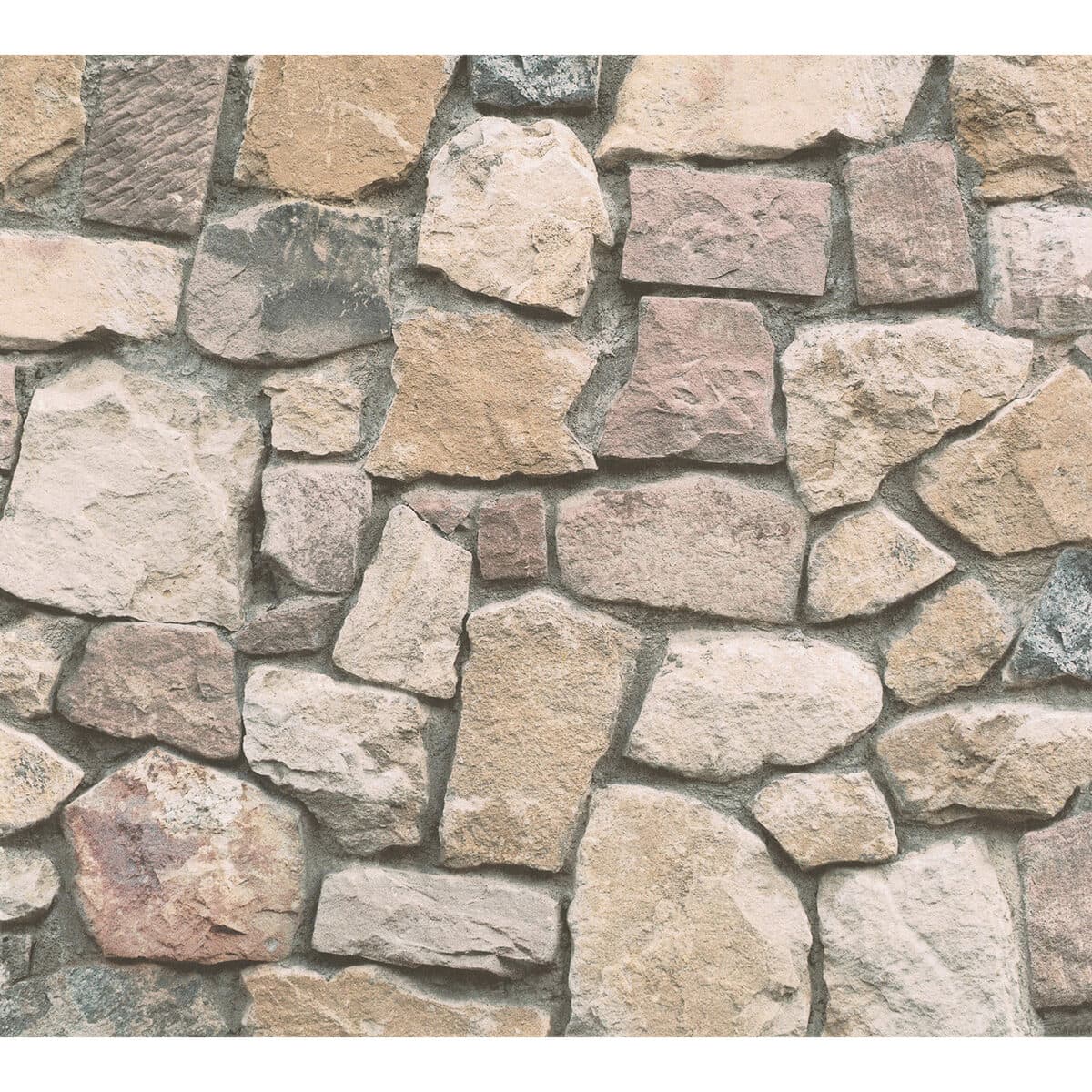 Morris Neutral Natural Stone Wallpaper