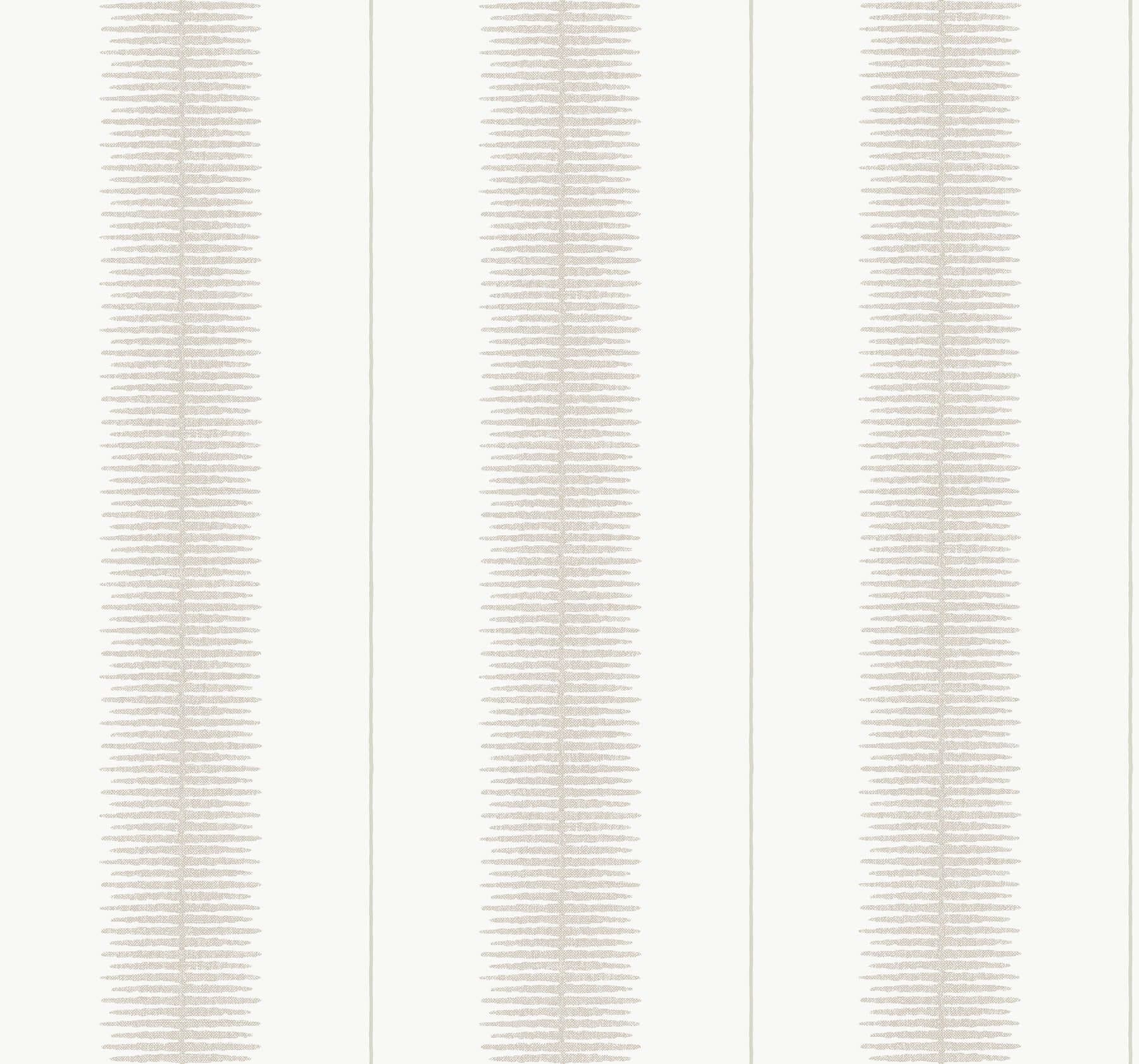 Tandem Stripe Wallpaper- Taupe