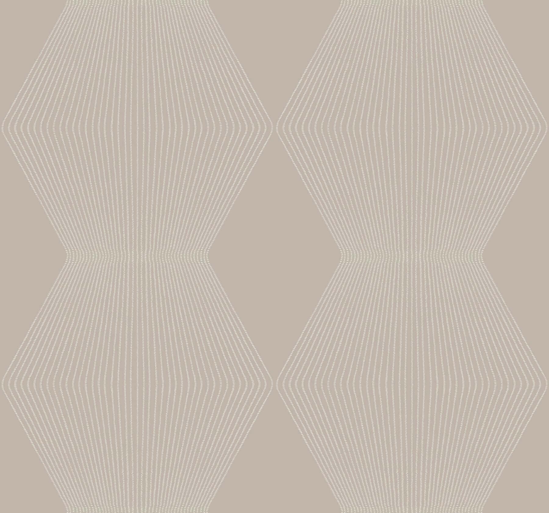Diamond Legacy Wallpaper- Taupe