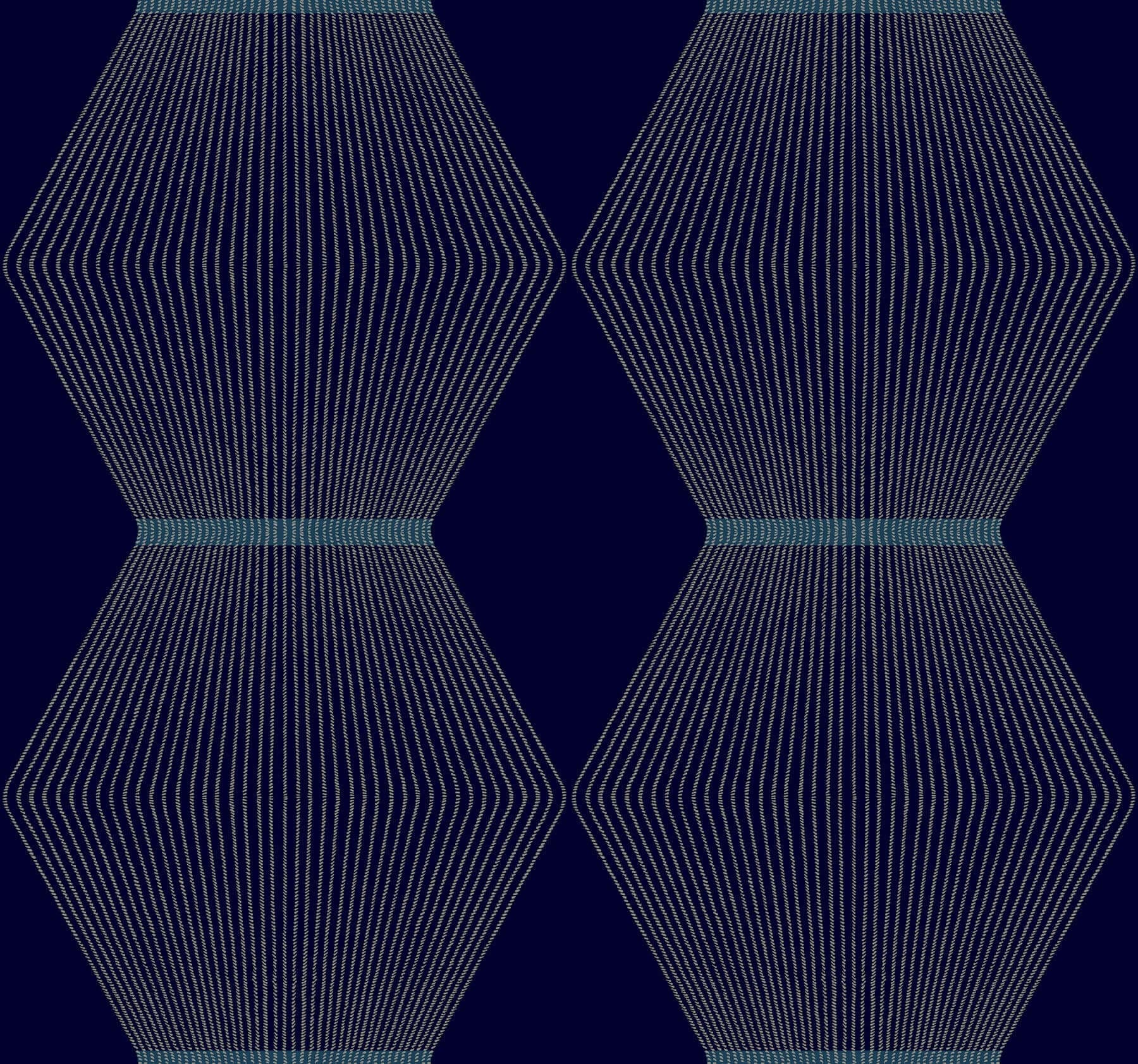 Diamond Legacy Wallpaper- Navy