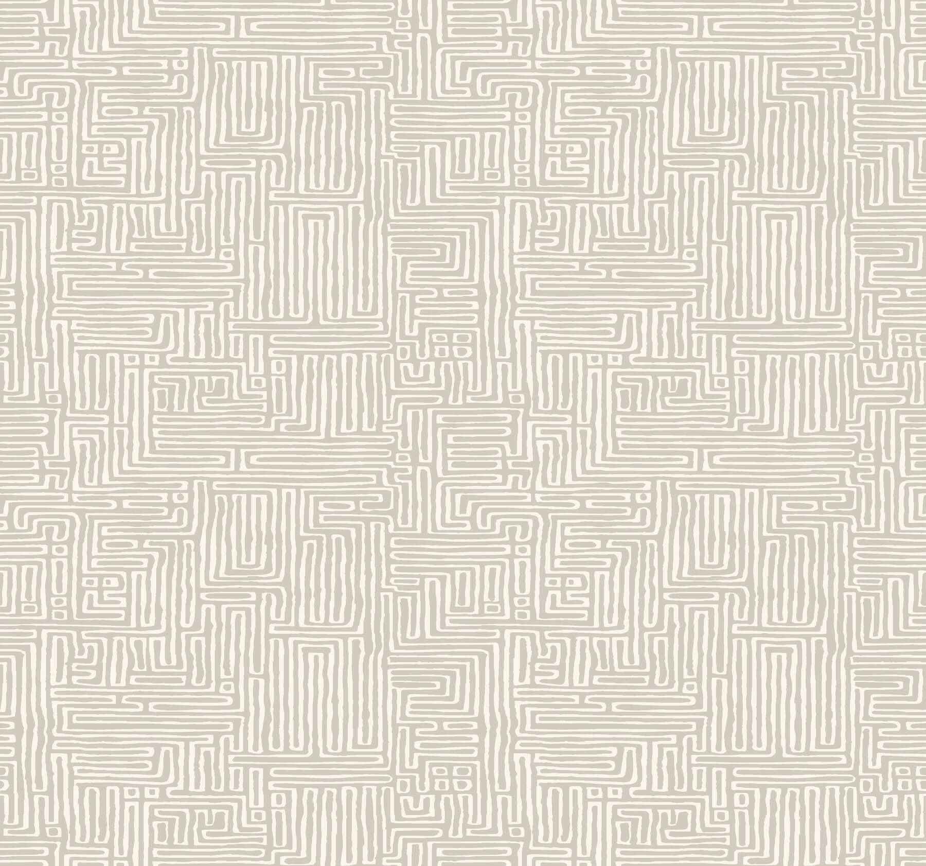 Passages Wallpaper- Taupe