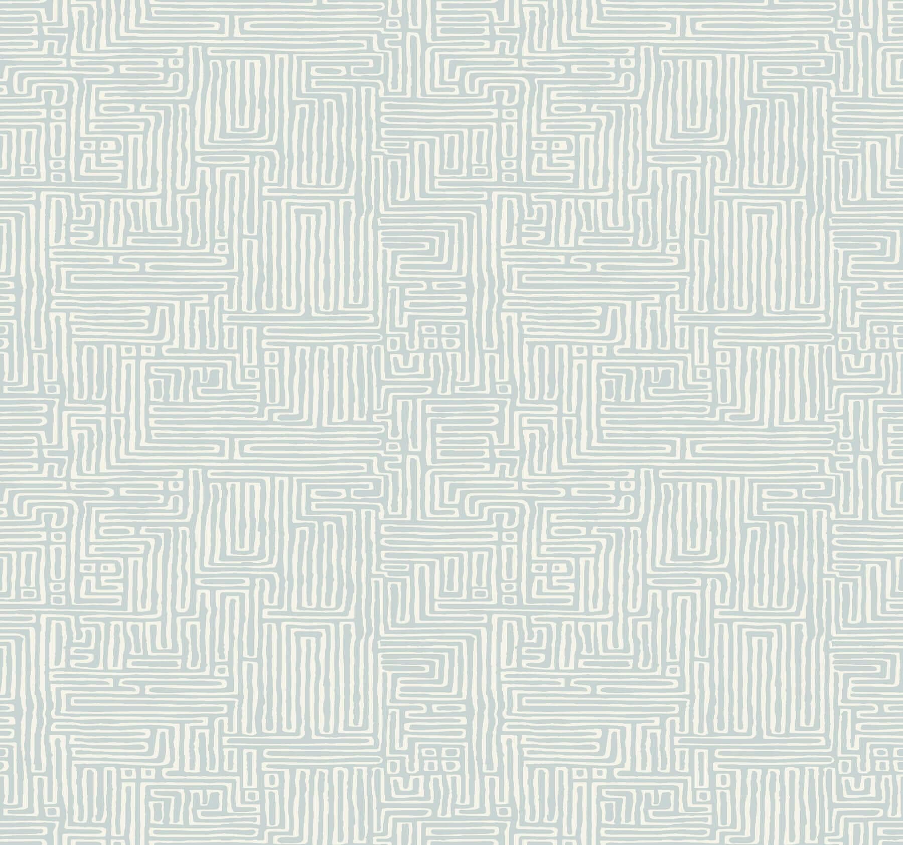 Passages Wallpaper- Blue