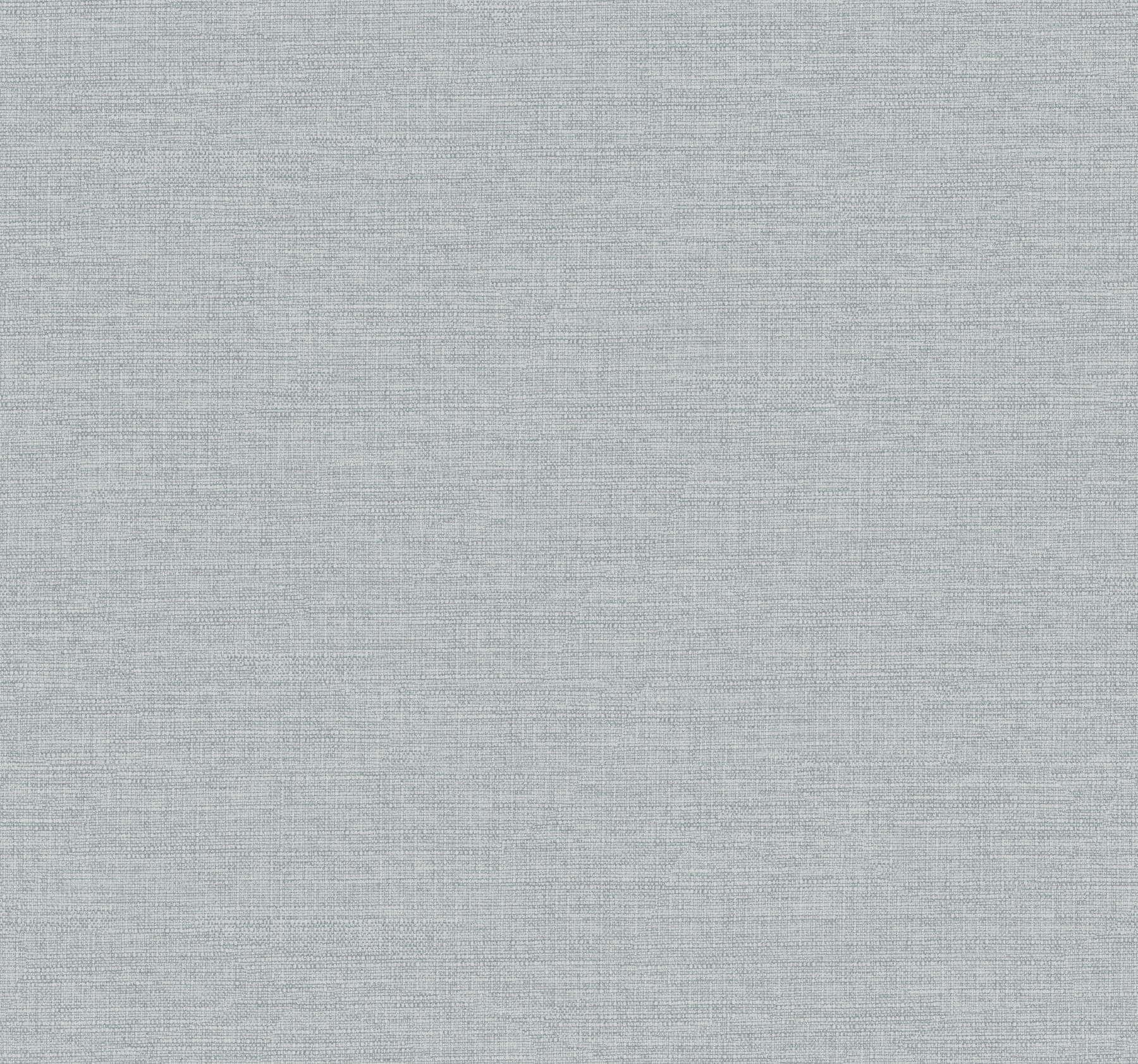 Terrene Faux Linen Light Blue Wallpaper
