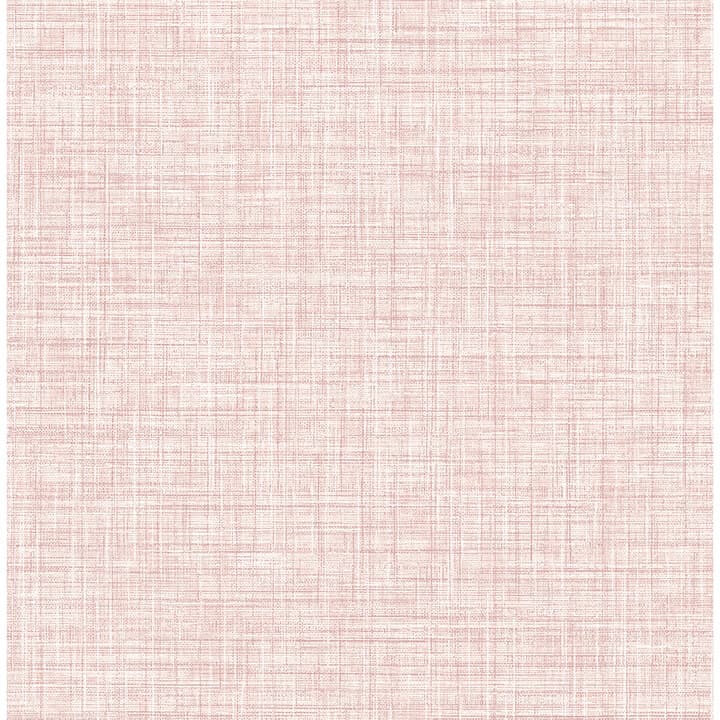Tuckernuck Pink Linen Wallpaper