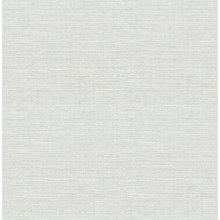 Agave Light Blue Faux Grasscloth Wallpaper
