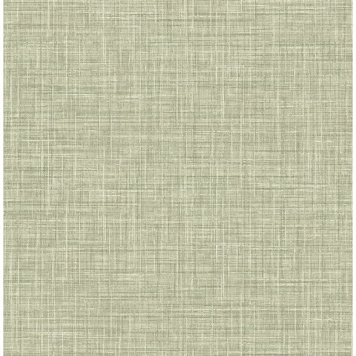 Tuckernuck Green Linen Wallpaper