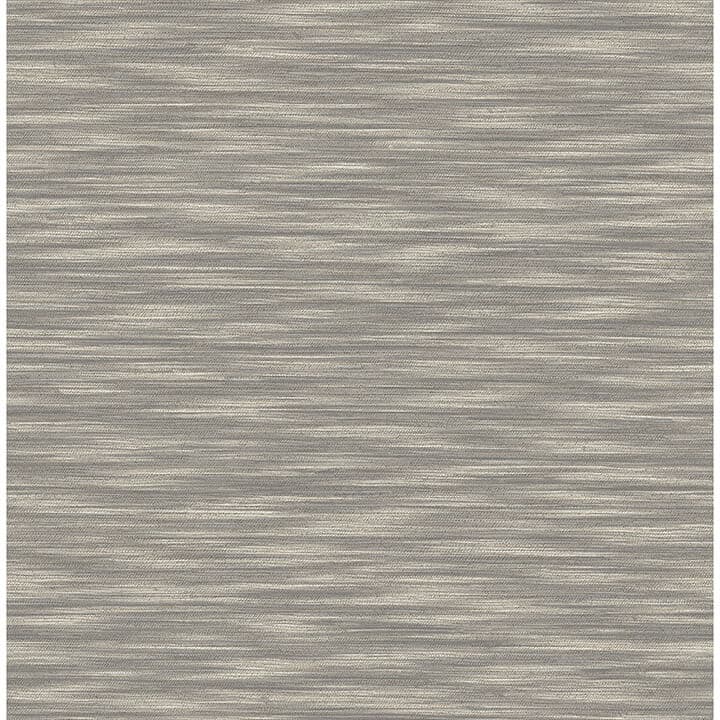 Benson Brown Faux Fabric Wallpaper