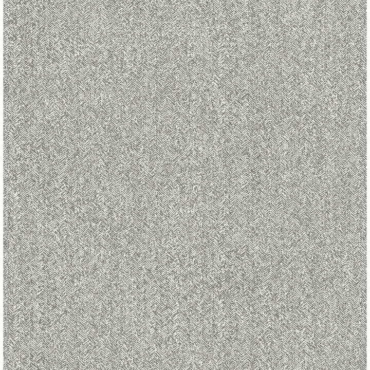 Ashbee Dark Grey Tweed Wallpaper