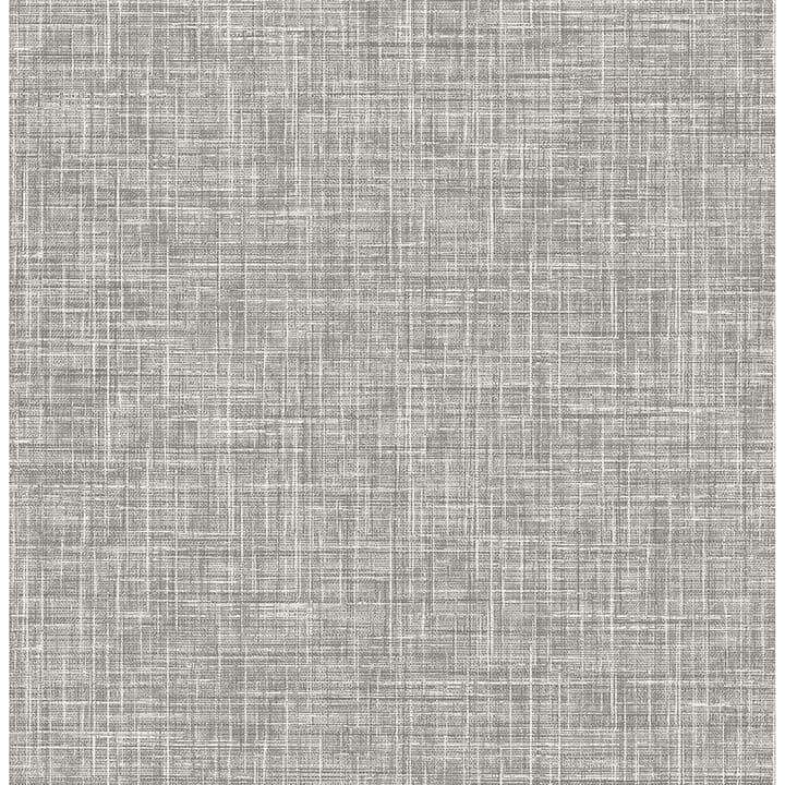 Emerson Grey Linen Wallpaper