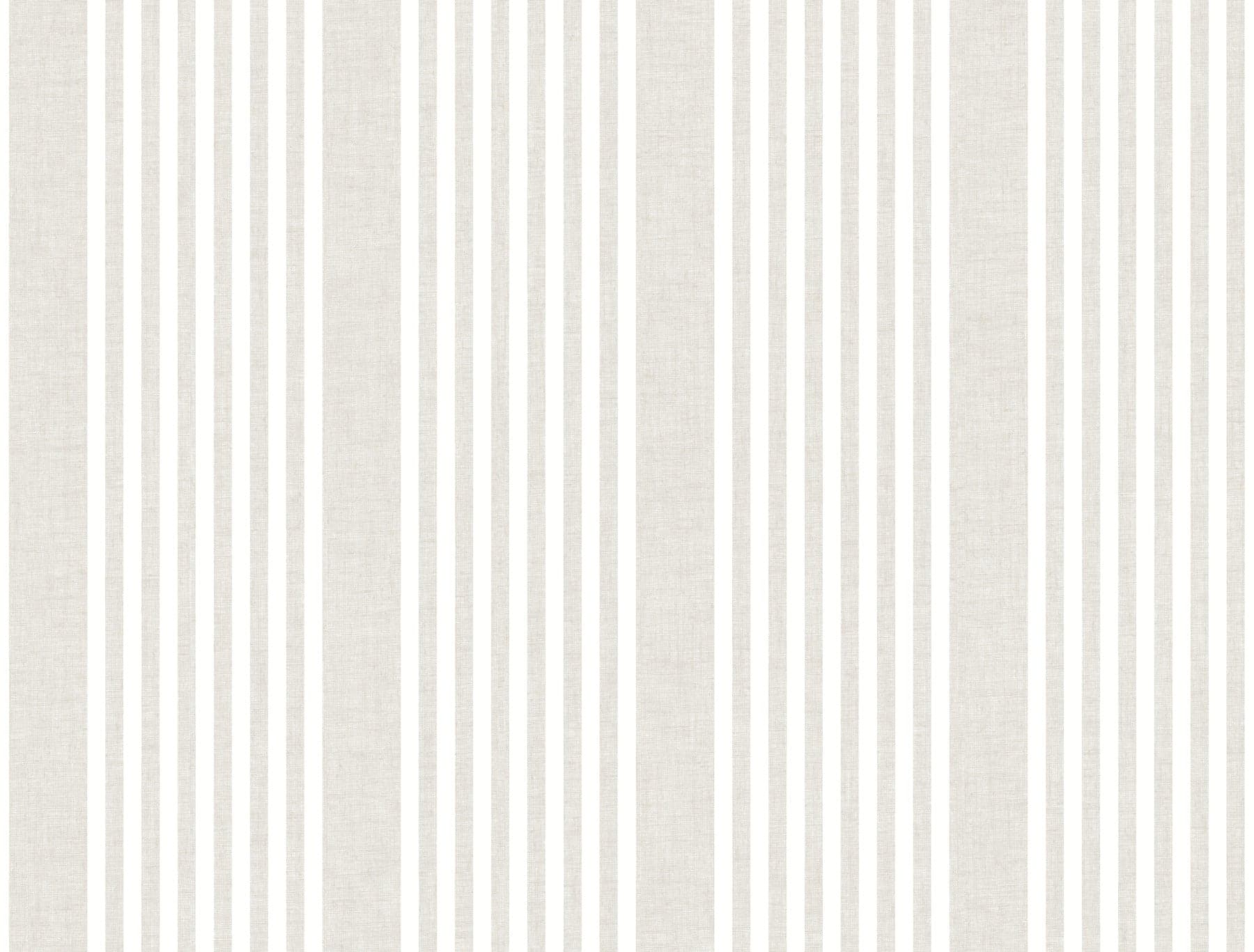 French Linen Stripe Soft Linen Wallpaper