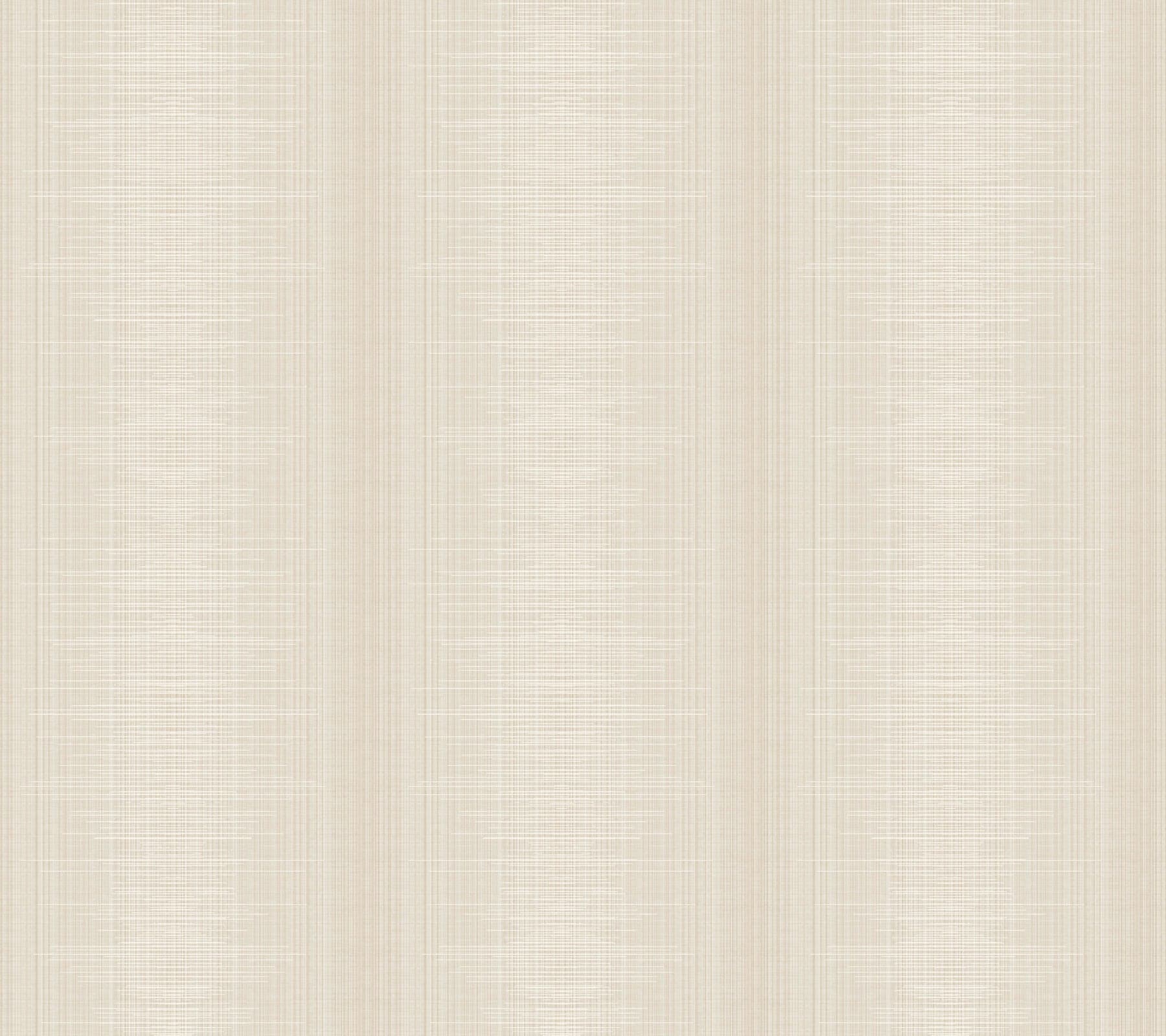Silk Weave Stripe Stone Wallpaper