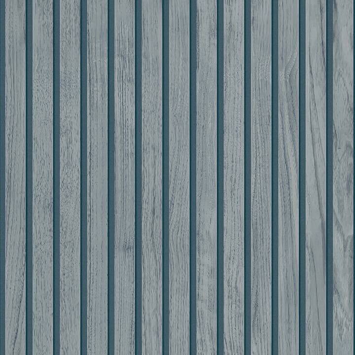 Panacea Blue Wood Wallpaper