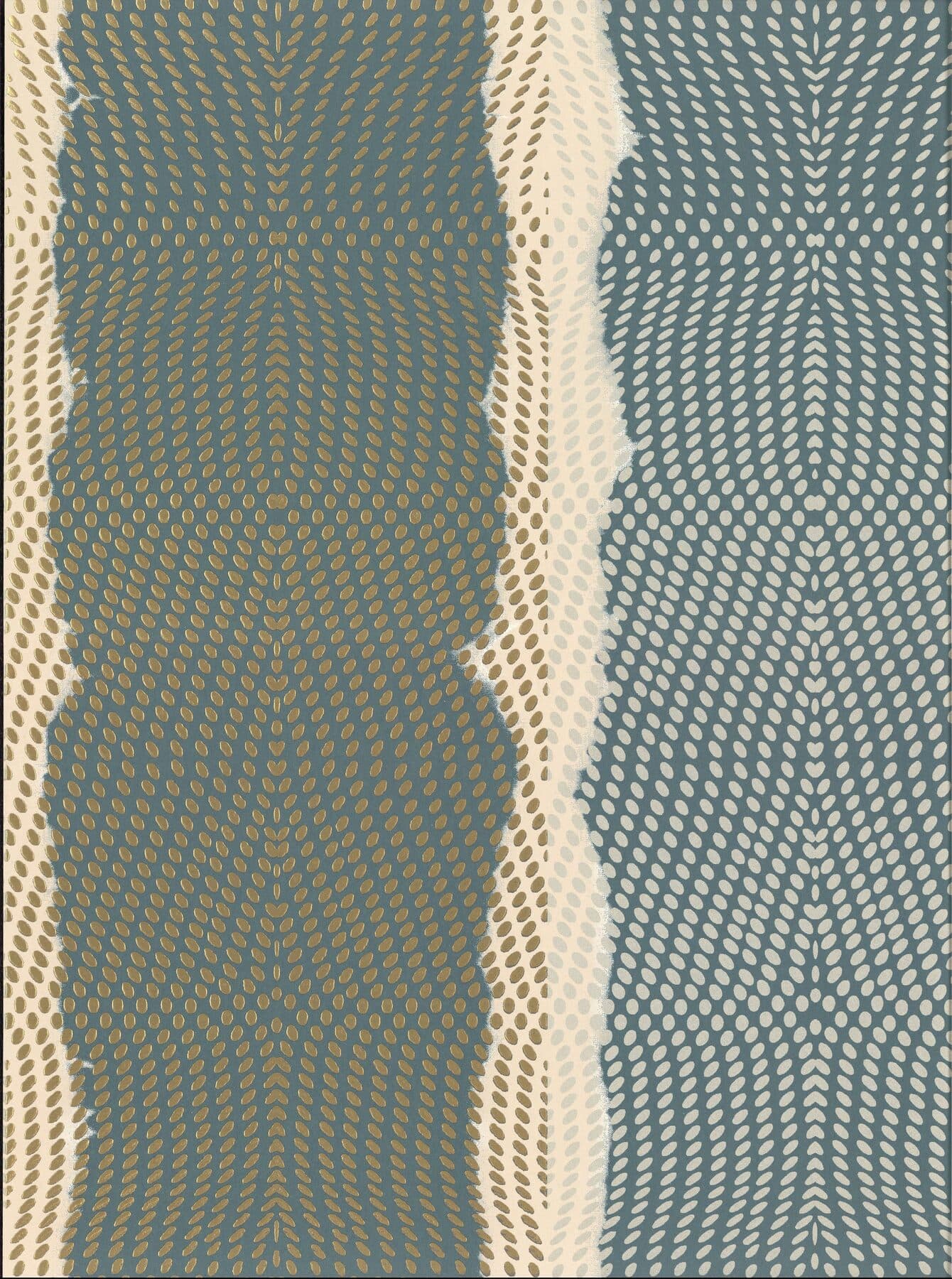 Indigenous Teal Wallpaper