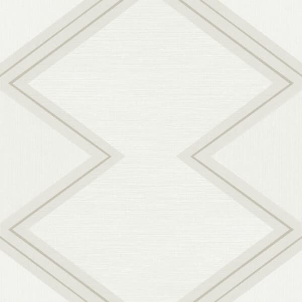 Diamond Twist Wallpaper- Ivory/Linen