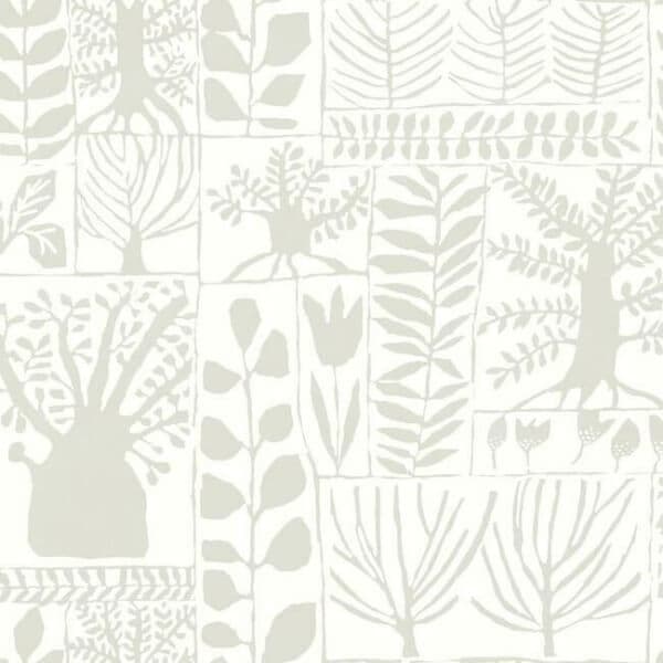 Primitive Trees Wallpaper- Neutral