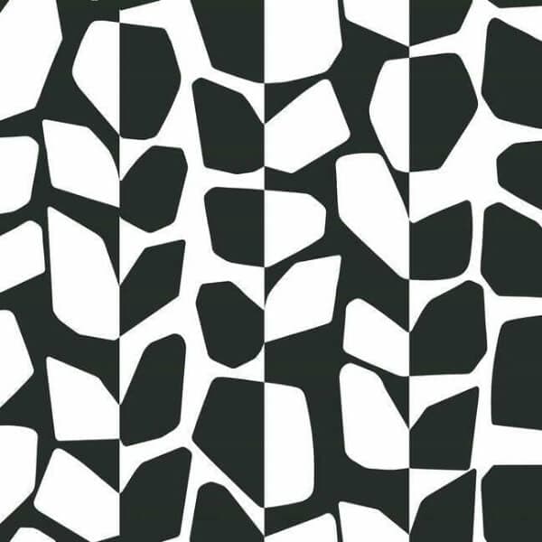 Primitive Vines Wallpaper- Black/White