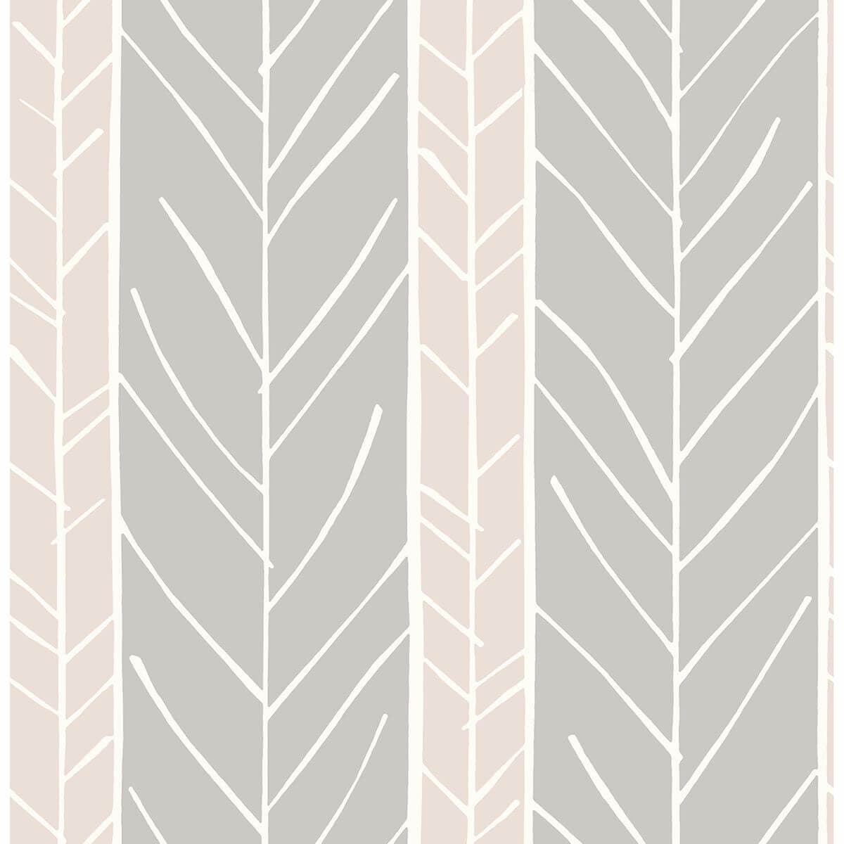 Lottie Rose Stripe Wallpaper